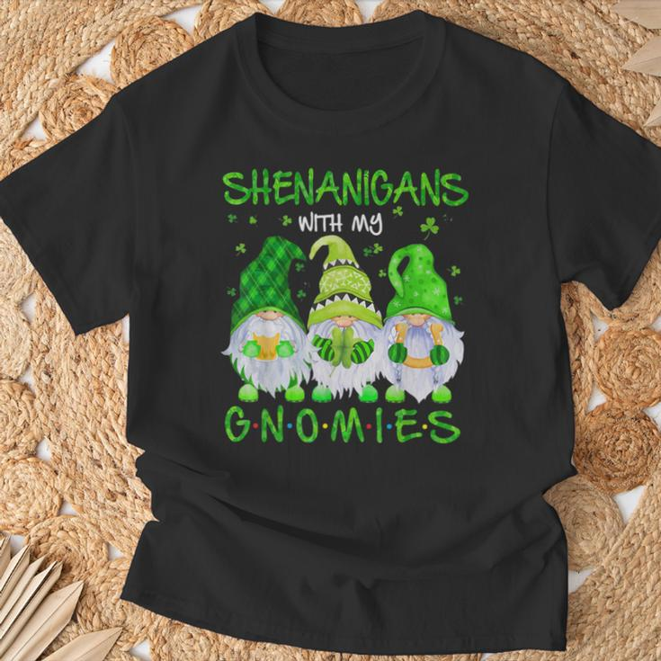 Shenanigans With My Gnomies St Patrick's Day Gnome Lover T-Shirt Gifts for Old Men