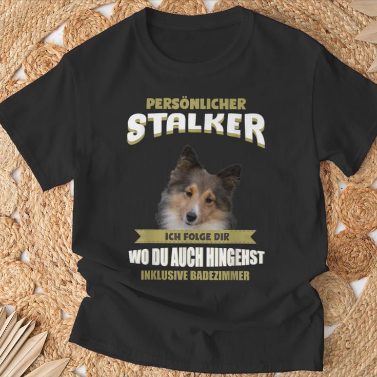 Shetland Sheepdog Sheltie T-Shirt Geschenke für alte Männer