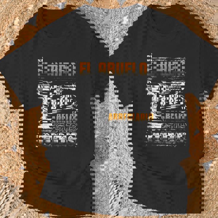 Si El Abuelo No Puede Arreglarlo Regalos Para Un Abuelo Camiseta unisex Regalos para ancianos
