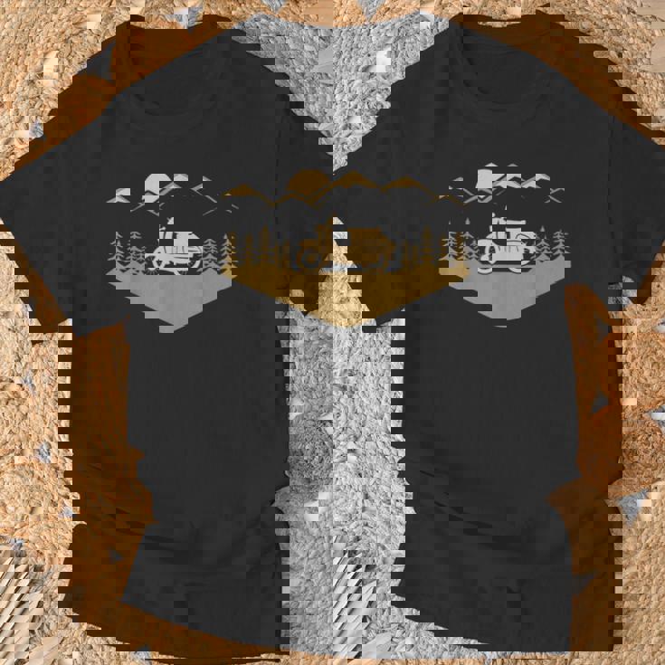 Simsonfahrer Schwalben Oldtimer T-Shirt Geschenke für alte Männer