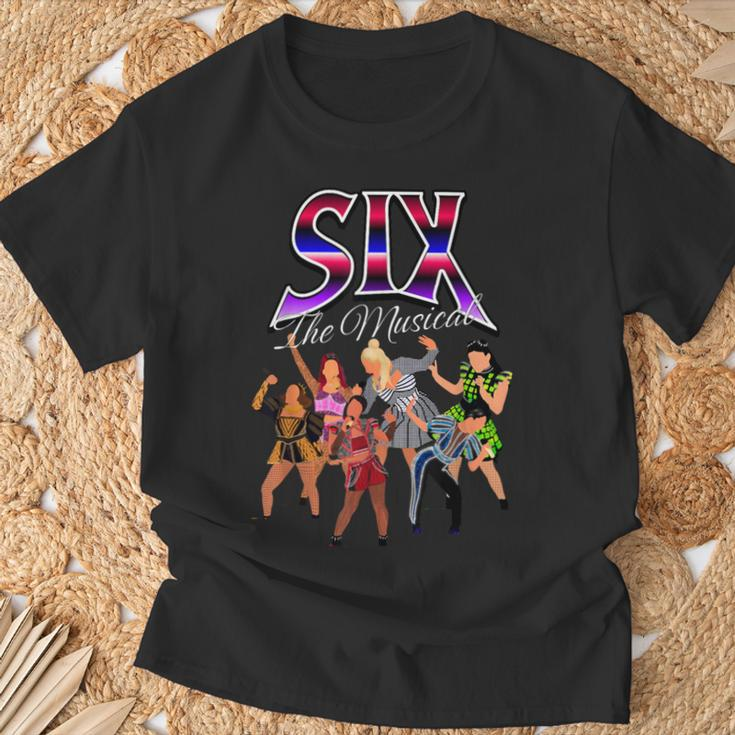 The Six Wives Of Henry Viii Six The Musical Six Retro T-Shirt Gifts for Old Men