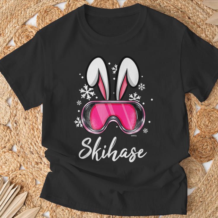 Ski Bunny Apres Ski Bunny T-Shirt Geschenke für alte Männer