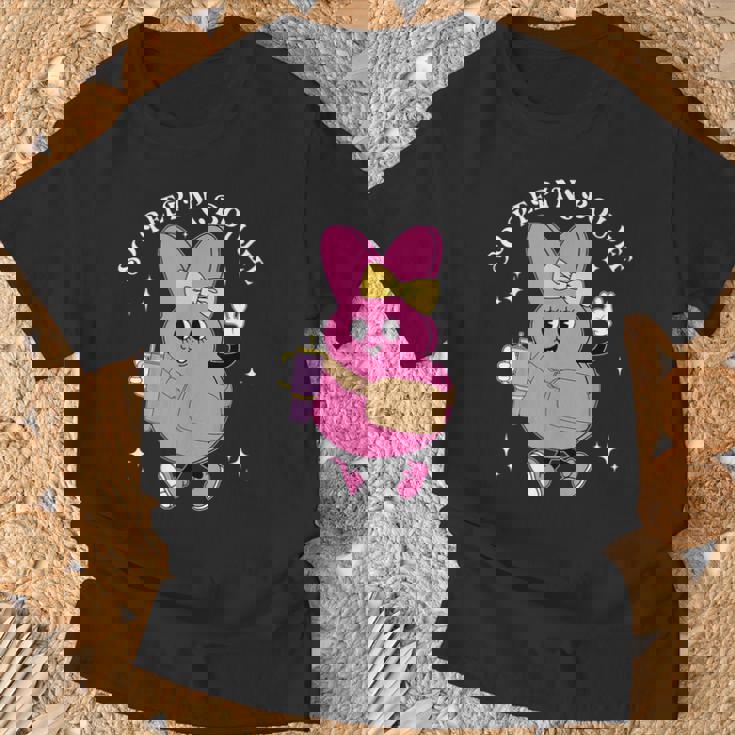 So Peepin Boujee Tumbler Belt Bag Rabbit Cute Easter Day T-Shirt Gifts for Old Men