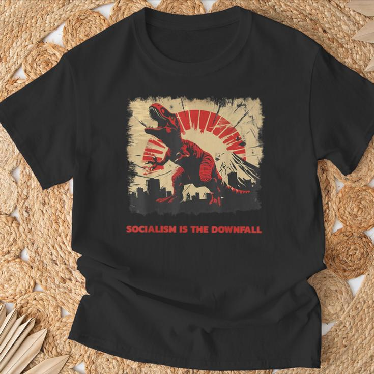Socialism Ist Der Untergang T-Shirt Geschenke für alte Männer