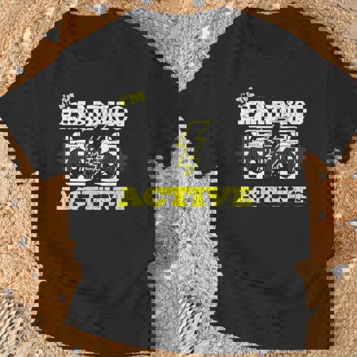 Soy Radio Active Para Un Operador De Radio Radio Divertido Jamón Radio Camiseta unisex Regalos para ancianos
