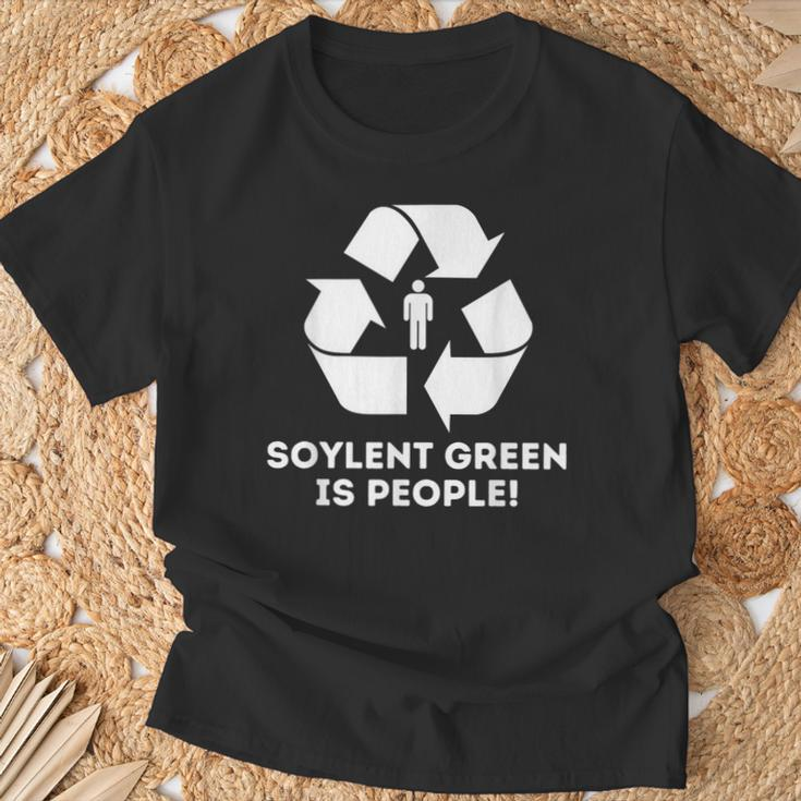 Soylent Green Is People T-Shirt Gifts for Old Men