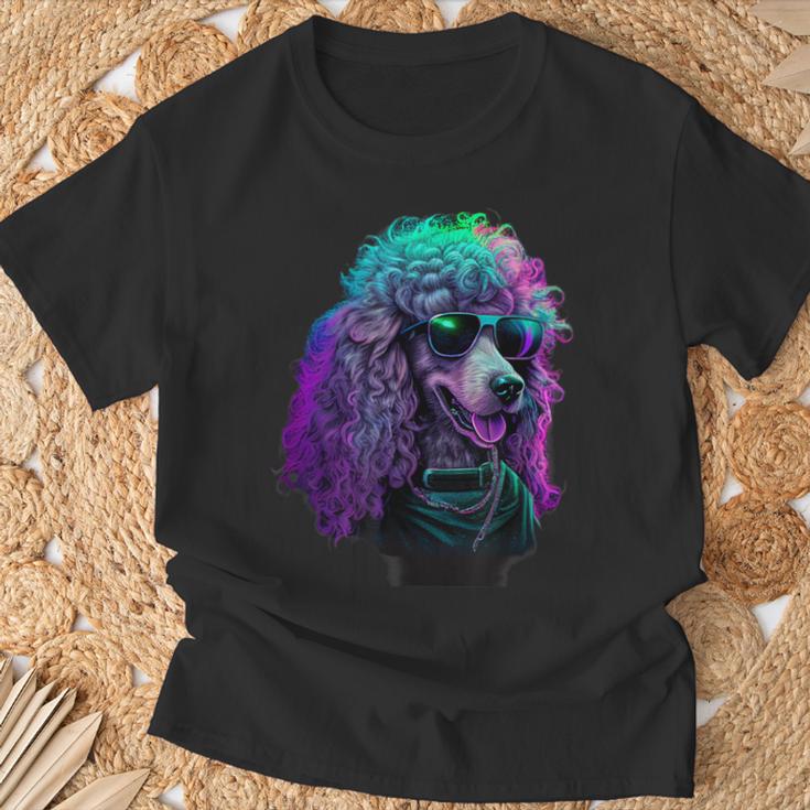 Standard Poodle Dogs Standard Poodle T-Shirt Geschenke für alte Männer