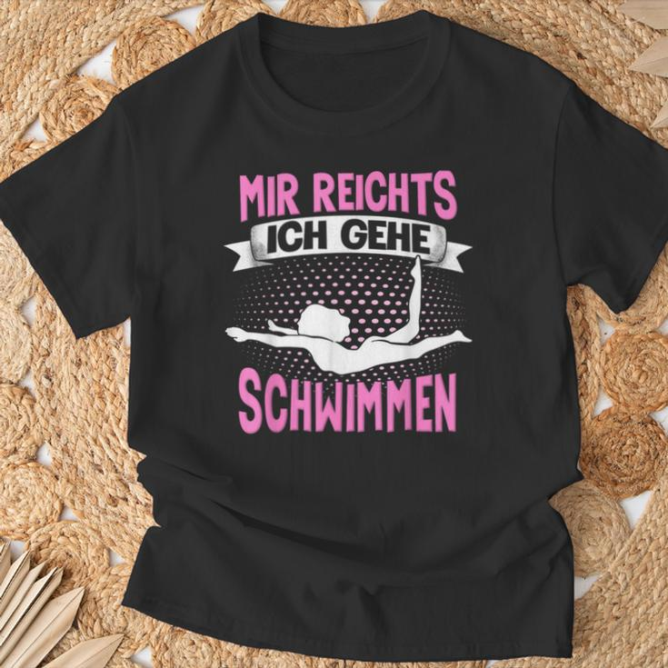 Swimmer Water Sport Mir Reichts Ich Geh Swimming T-Shirt Geschenke für alte Männer