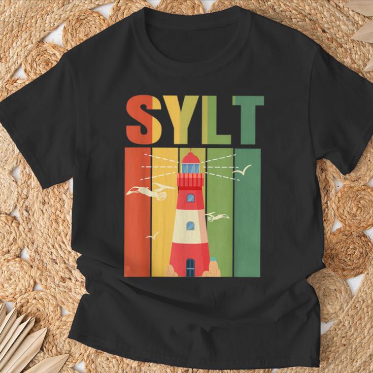 Sylt Westerland Norderney North Sea Baltic Sea Helgoland T-Shirt Geschenke für alte Männer