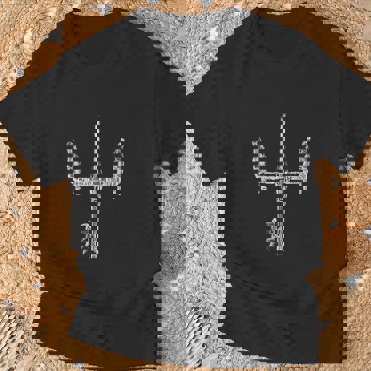 T-Shirt Guitare Croisée, Design Détaillé pour Amateurs de Musique Cadeaux pour les vieillards