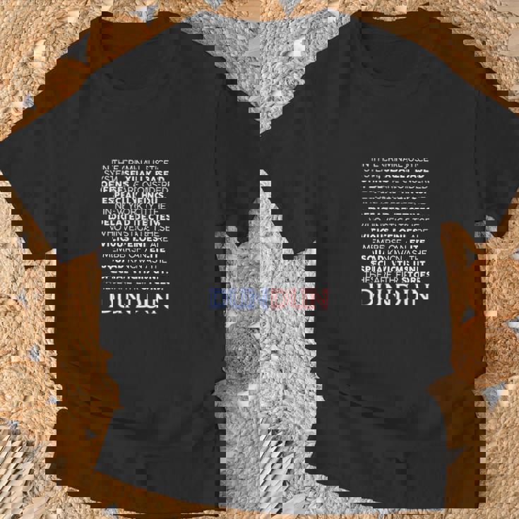 T-shirt Noir Unité Victimes Spéciales, Texte Série Culte DUN DUN Cadeaux pour les vieillards