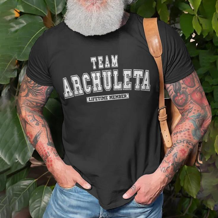 Team Archuleta Lifetime Member Family Last Name T-Shirt Gifts for Old Men