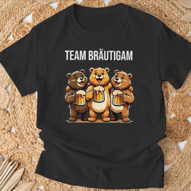 Team Groom Jga Stag Party Bear Jga T-Shirt Geschenke für alte Männer