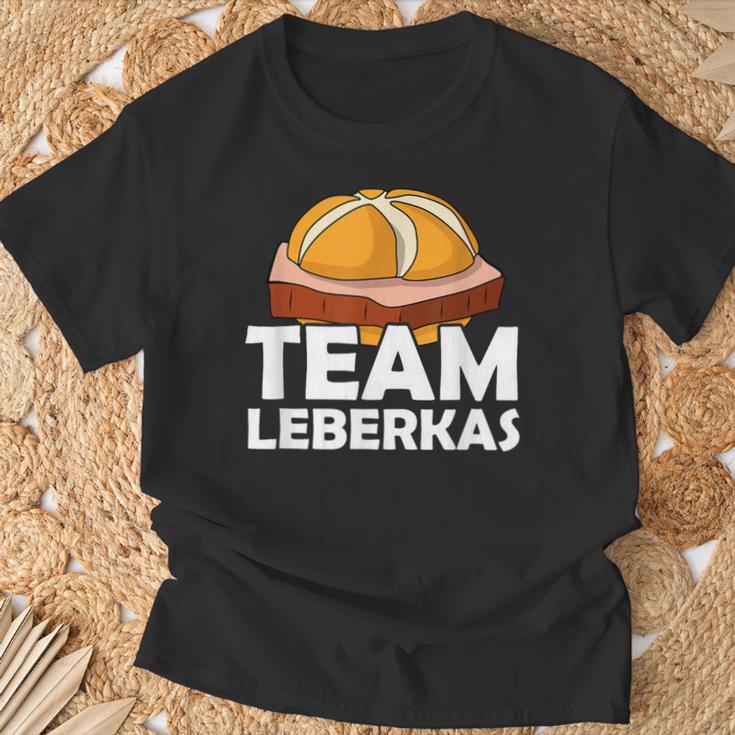 Team Leberkas Semmel Liver Cheese T-Shirt Geschenke für alte Männer