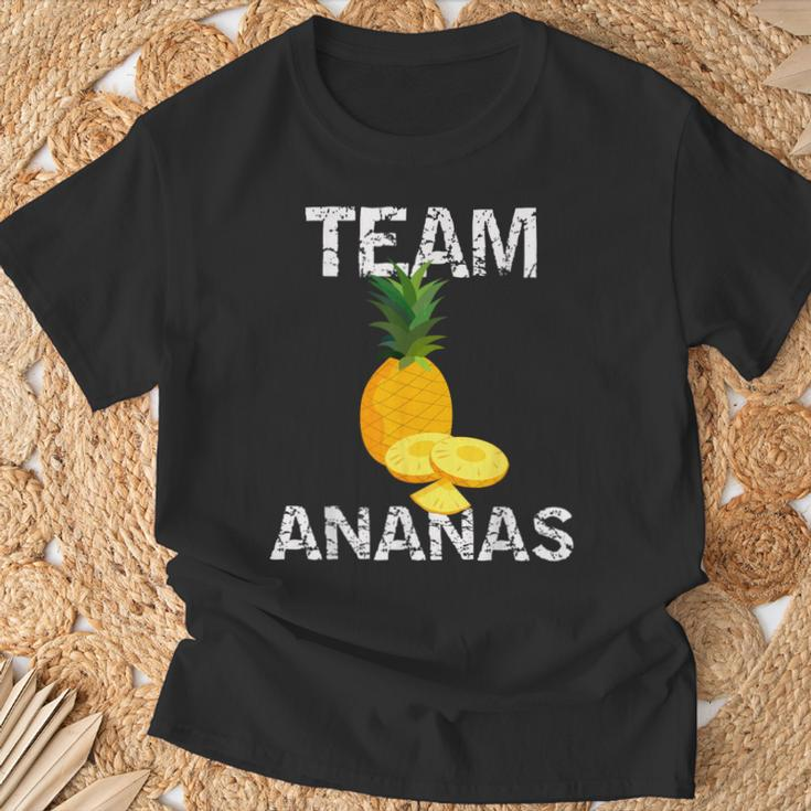 Team Pineapple On Pizza T-Shirt Geschenke für alte Männer
