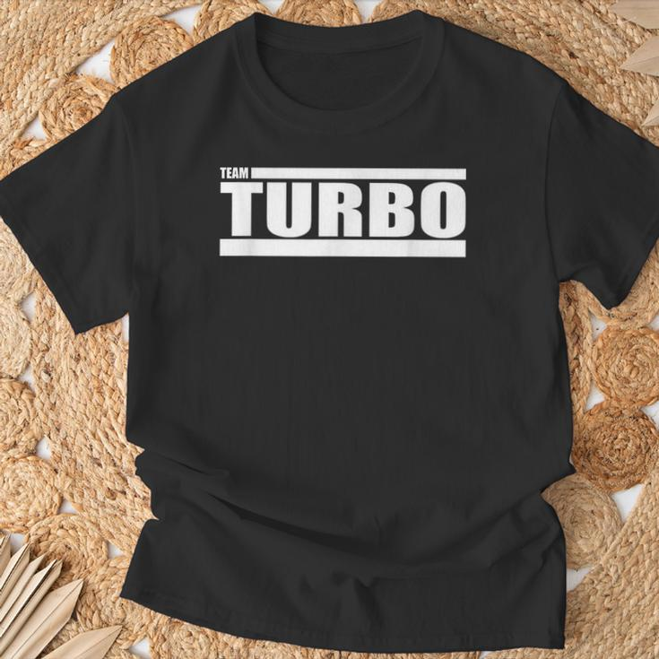 Team Turbo Challenge T-Shirt Gifts for Old Men