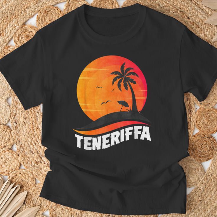 Tenerife Sunset T-Shirt Geschenke für alte Männer