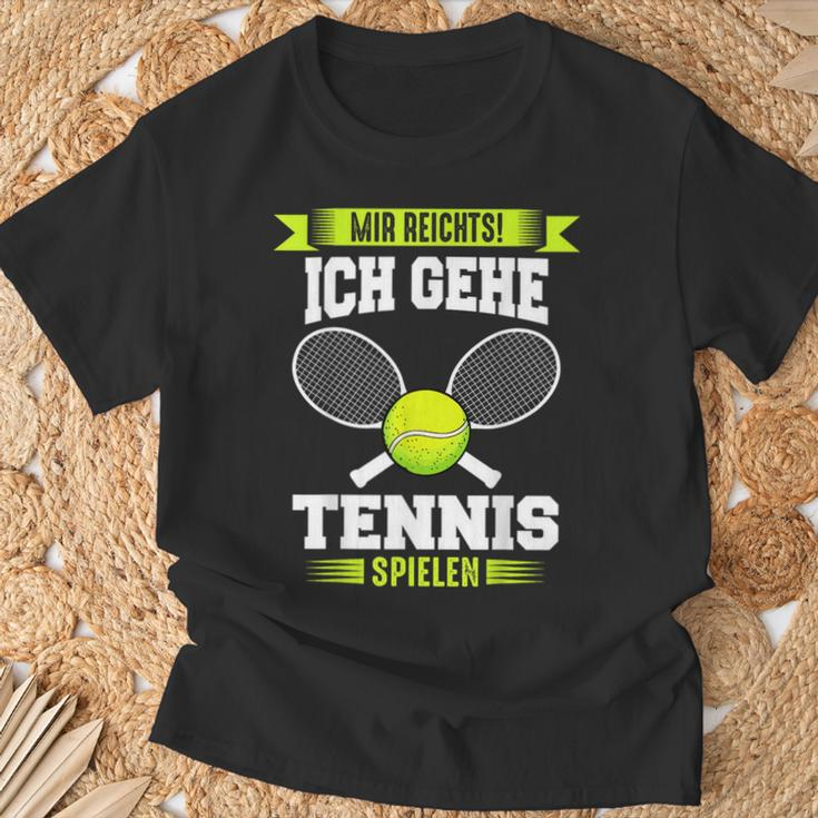 Tennis Mir Reichts Ich Gehe Tennis Spielen T-Shirt Geschenke für alte Männer