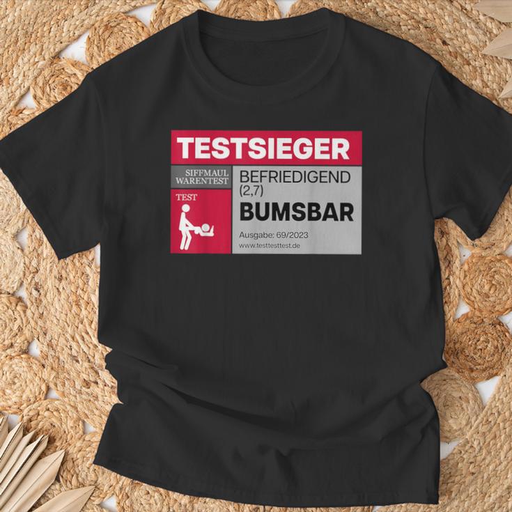 Test Winner T-Shirt Geschenke für alte Männer