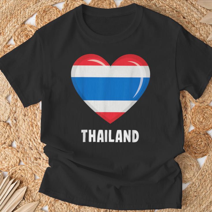 Thailand Flag Thai T-Shirt Geschenke für alte Männer