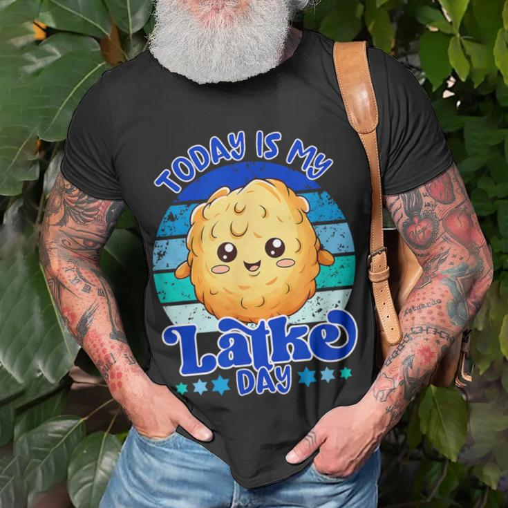 Today Is My Latke Day Hanukkah T-Shirt Gifts for Old Men