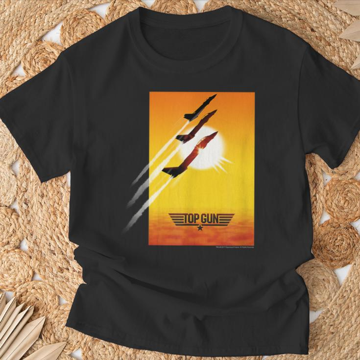 Top-Gun Poster T-Shirt Geschenke für alte Männer