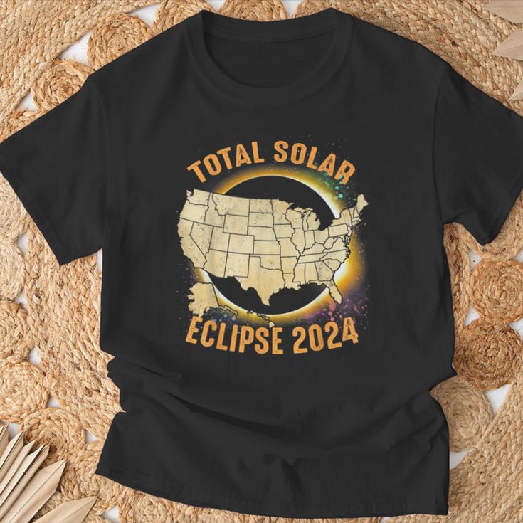 Solar Eclipse Gifts, Solar Eclipse 2024 Interactive Map Shirts