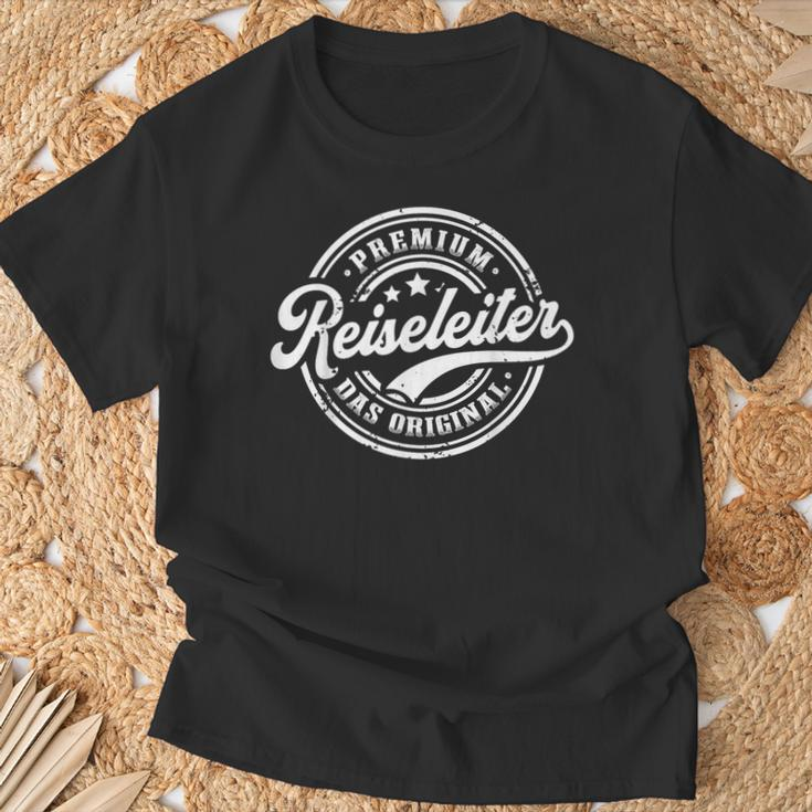 Travel Ladder Original Reiseleitung S T-Shirt Geschenke für alte Männer
