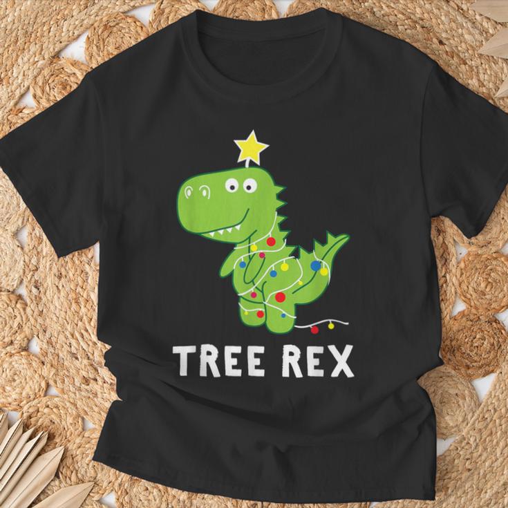 Tree Rex Dinosaur Pyjamas T-Shirt Geschenke für alte Männer