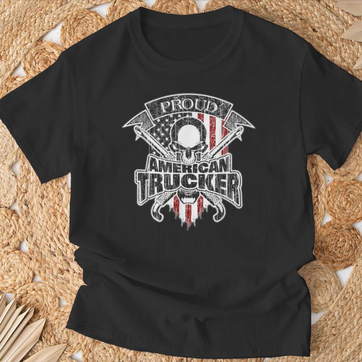 Trucking Gifts, American Flag Shirts