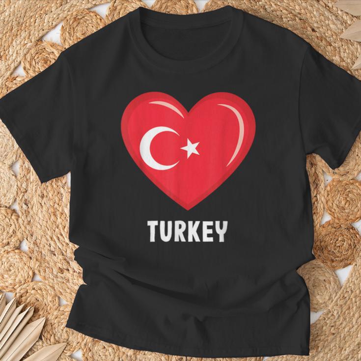 Turkey Flag Jersey T-Shirt Geschenke für alte Männer