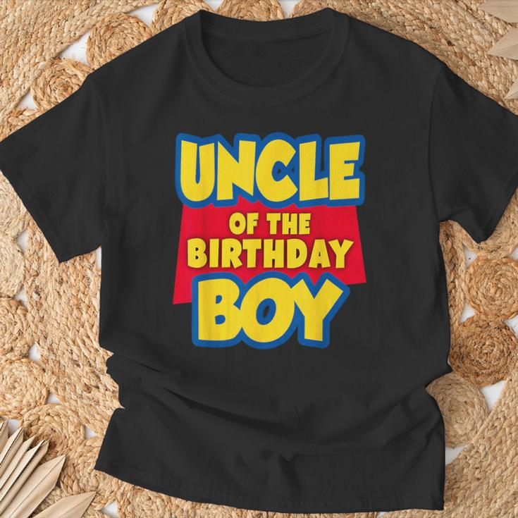 Uncle Of The Birthday Boy Toy Story Decorations T-Shirt Gifts for Old Men
