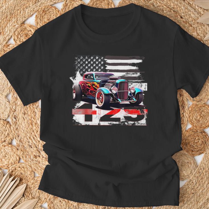 Us Muscle Car Hot Rod T-Shirt Geschenke für alte Männer