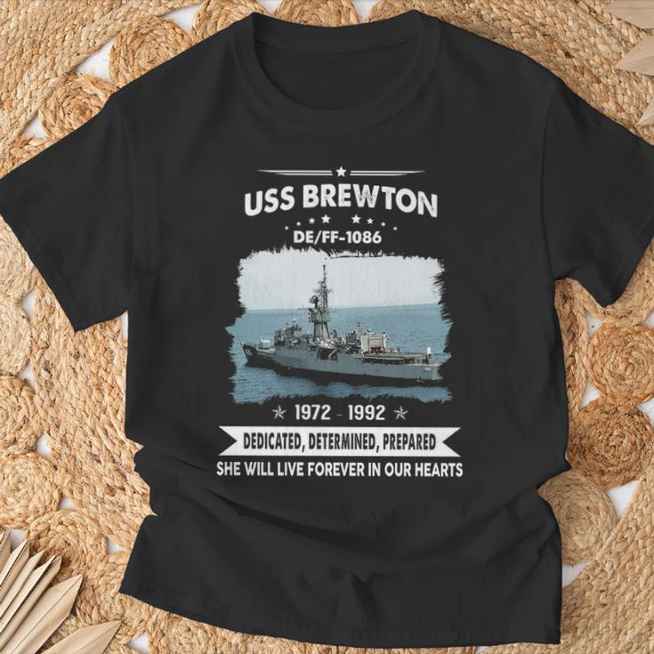 Uss Brewton Ff T-Shirt Gifts for Old Men
