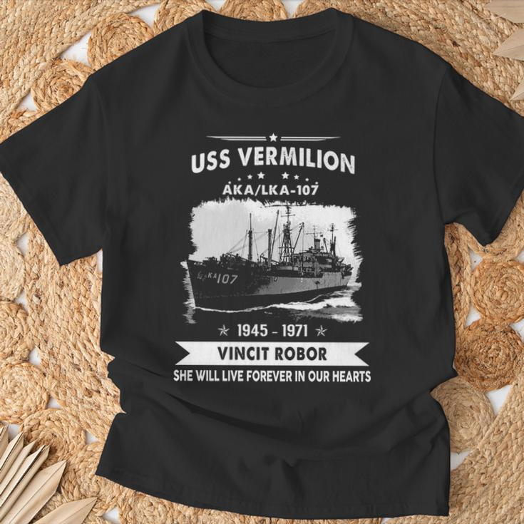 Uss Vermilion Aka T-Shirt Gifts for Old Men