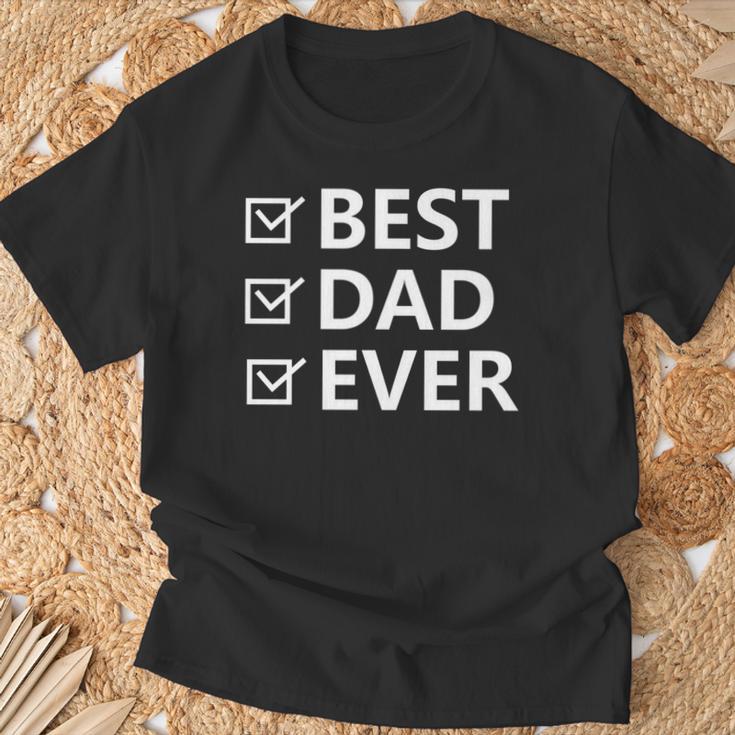 Vater Papa Geschenkideen T-Shirt Geschenke für alte Männer