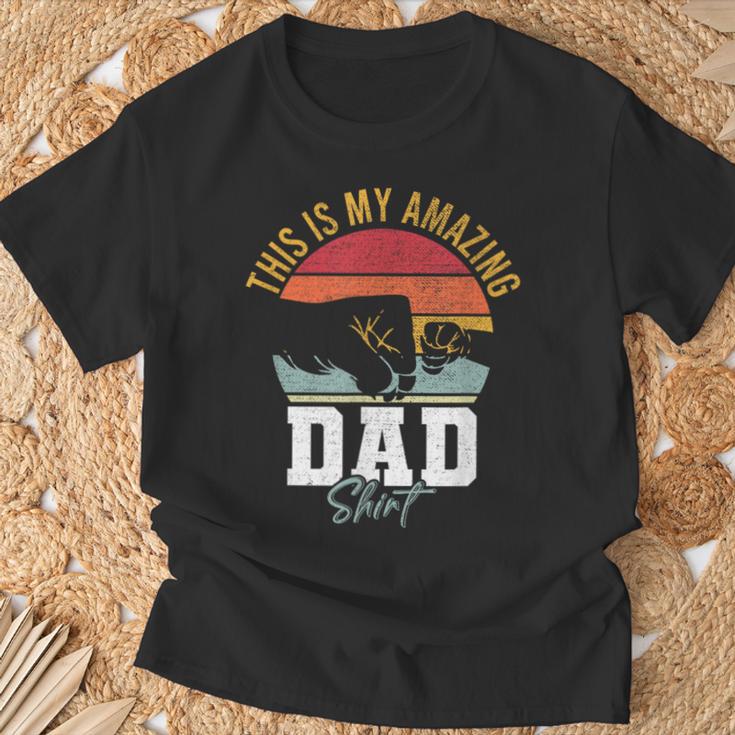 Vater Papaatertags s Zumatertag T-Shirt Geschenke für alte Männer