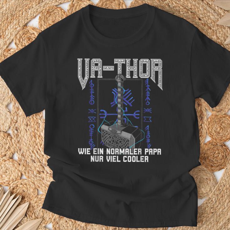 Vathor Wie Ein Normaler Papa Nuriel Cool T-Shirt Geschenke für alte Männer