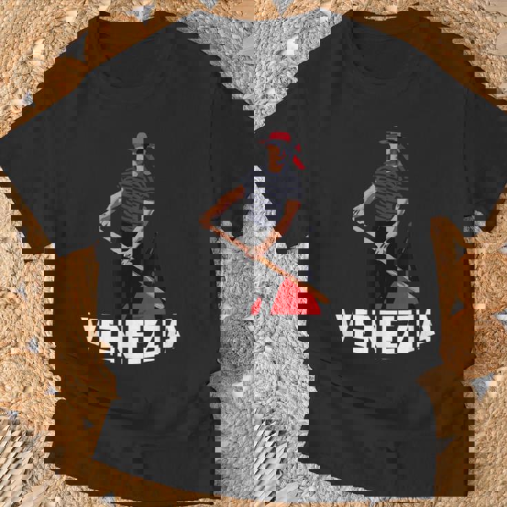 Venezia Enecia Souvenirs Italia Góndola Camiseta unisex Regalos para ancianos