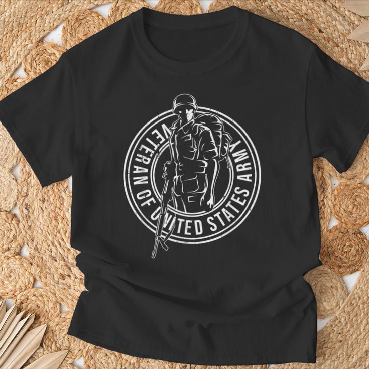 Veteran Of The United States T-Shirt Gifts for Old Men