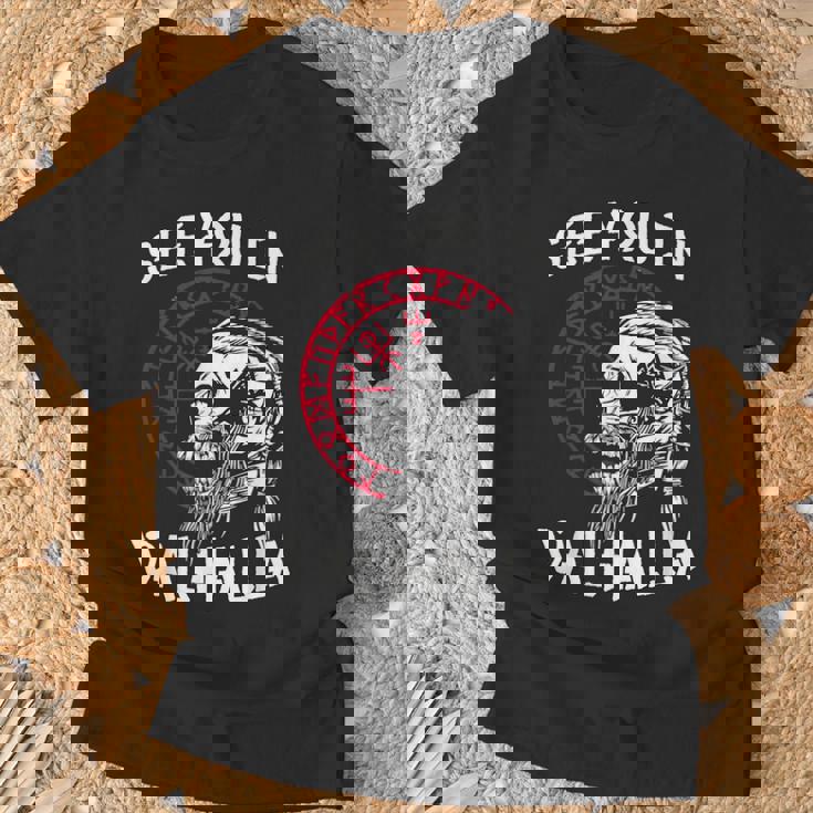 Viking Nosemos Enalhalla Rune Fitness Sport Camiseta unisex Regalos para ancianos