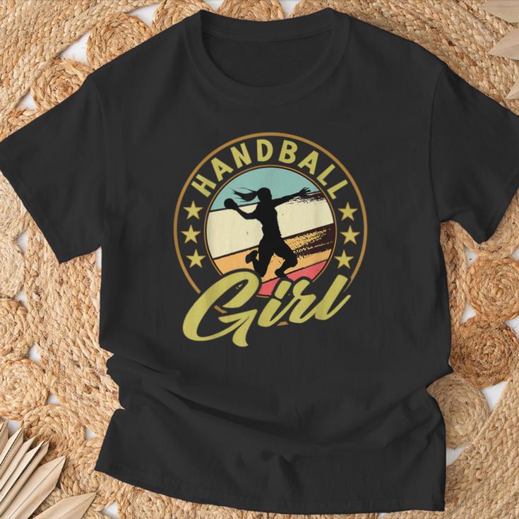 Vintage Handball For Handball T-Shirt Geschenke für alte Männer