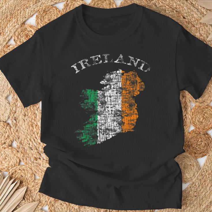 Vintage Ireland Irish Flag T-Shirt Geschenke für alte Männer