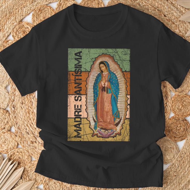 Virgen De Guadalupe Madre Santísima Camiseta unisex Regalos para ancianos