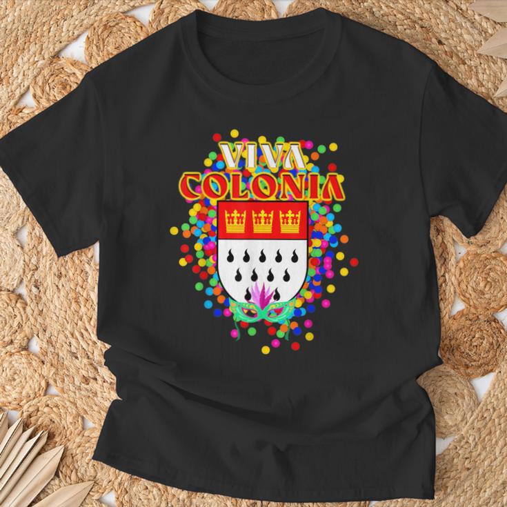 Viva Colonia Carnival Fun City Cologne T-Shirt Geschenke für alte Männer