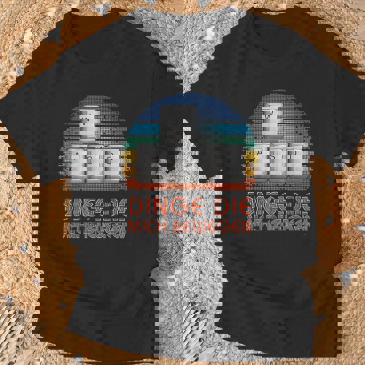 Wasd Pc Gamer Video Game Gaming Gamer For Gamer T-Shirt Geschenke für alte Männer