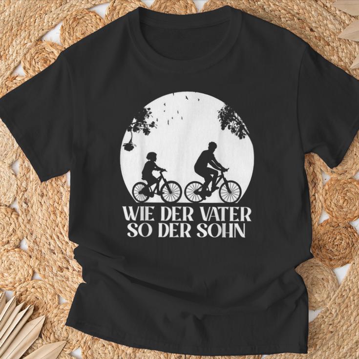 Wie Derater So Der Son Rad Partner Look Papa & Son T-Shirt Geschenke für alte Männer