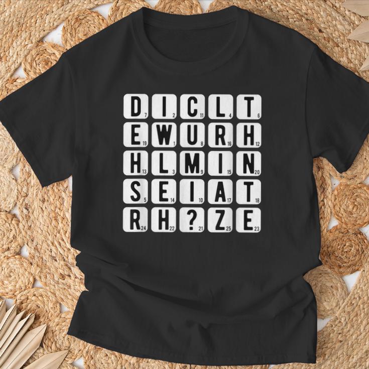 Willst Du Mich Heiraten Puzzle Tea Puzzle Decoration Marriage Proposal T-Shirt Geschenke für alte Männer