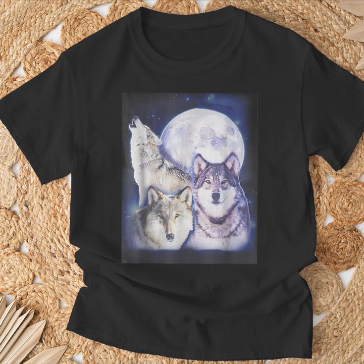 Wolf Moon For Women T-Shirt Gifts for Old Men