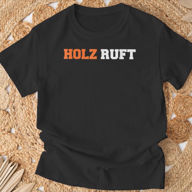 Wooden Call An Forest Hunter Woodcutter Carpenter T-Shirt Geschenke für alte Männer